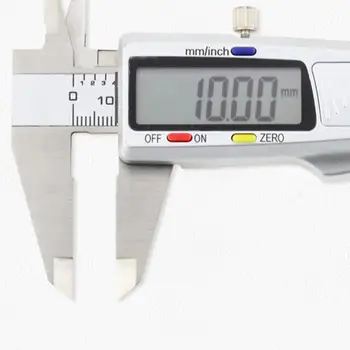  0.01 mm Elektronické Digitálne Pravítko s Vysokou Presnosťou 0-150mm Vernier Strmeň Rovné Pravítko Merací Nástroj Solárny Dizajn