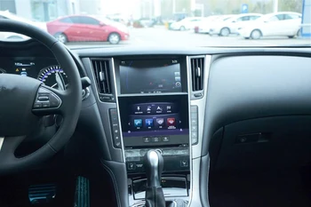  10.0 Pre Infiniti Q50 Q50L Q60 2014+ Carplay Android Auto Stereo Rádio Multimediálny Prehrávač, GPS Navigáciu, Auto Audio