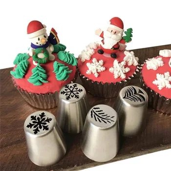  15pcs Vianočné Dekorácie Úst Pečenie Príslušenstvo a Nástroje Tortu Cupcake Cukrovinky Zariadenia Pečivo Reposteria Pekáreň Bar