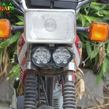  1Pc Super Svetlé Motocykel, Auto Light 18 LED 40W Svetla Svetlometov Reflektory Svetlomet