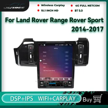  2 Din 15.1 palcový Android 10.0 autorádia Pre Land Rover Range Rover Sport 2014-2017 Auta GPS Navigácie Multimediálne Rádio Prehrávač