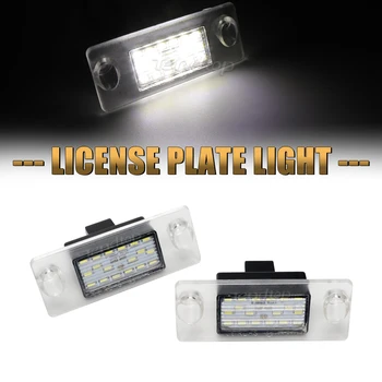  2 ks Canbus LED špz Svetlo Lampy Pre Audi A3, A4 B5 96-01 S5 B5 S3/Sportback 97-03 A4/S4 Avant Žiadna Chyba Číslo Auta Svetlá