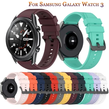  22 mm Úradný Silikónový Pre Samsung Galaxy Sledujte 3 45mm, Šport Pôvodné Watchband Pre Amazfit GTR2 Zápästie, Náhradné Náramok