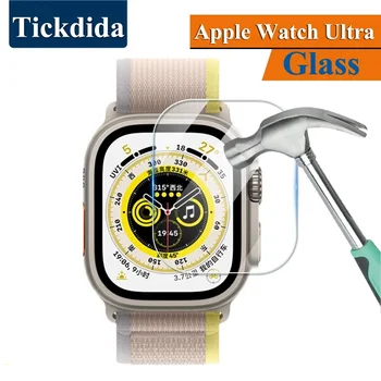  9H Premium Tvrdeného Skla pre Apple Hodinky Ultra 49 mm Watch8 Smartwatch Obrazovka Anti-scratch Chránič Film