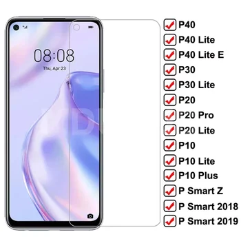  9H Proti Roztrhnutiu Tvrdeného Skla Pre Huawei P30 P40 Lite E Ochranné Screen Protector P20 Pro P10 Plus P Smart Z 2019 Sklo Film