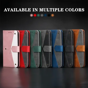 Bunky Pozdĺžne Kožené puzdro Pre iPhone 13 12 Mini 11 Pro XS Max 6 6 7 8 Plus SE 2020 Flip Peňaženky Karty, Stojan, Držiak Kryt Telefónu C