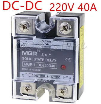 CE schválené Mager SSR 40A DC-DC Solid state relé Kvality Tovaru, MGR-1 DD220D40