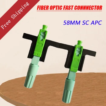  FTTH SC Single-mode Optického SC APC Rýchly Konektor Optický Rýchly Konektor Telekomunikačných úrovni