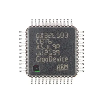  GD32E103CBT6 GD32E103CB 32E103CBT6 10pcs LQFP-48 microcontroller-MCU 100% originálne