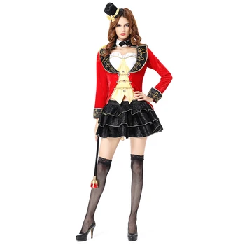  Halloween Cosplay Kostým Žena Cosplay Šaty Dospelých, Cirkus Oblečenie Žien Klaun Kostým Halloween Party Girl Šaty