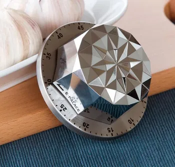  Kuchynský časovač tvorivé čas pripomienka mechanické časovač pečenie budík nerezová oceľ magnetické časovač