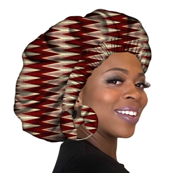  Luxusné Ženy Elastické Wide Band Kapoty Ca p Pohodlný Spánok Klobúk vypadávanie Vlasov CapTurban Headwrap Šatku Indie, Afriky pokrývku hlavy
