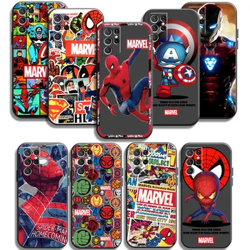 Marvel Spider Man Hrdina Telefón Prípadoch Pre Samsung Galaxy A51 4G A51 5G A71 4G A71 5G A52 4G A52 5G A72 4G A72 5G Carcasa