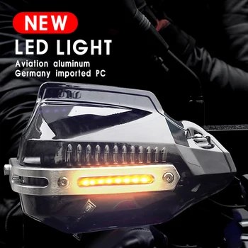  Motocykel Handguards LED Svetlá Strane Chránič Príslušenstvo Pre Yamaha R1 2003 2004 2005 2006, Aby 250 Bws 100 Pw50 Virago