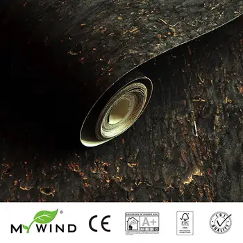  MYWIND 0.91*5,5 M/Roll Coffee Bean Luxusné 100% Materiálu, 3d Dizajn Domova Stenu Papier, Korok Tapety
