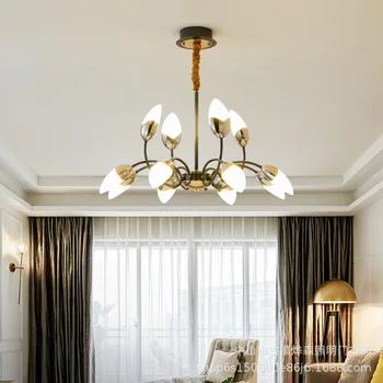  Nordic tvorivé obývacia izba lampa spálňa luster moderné jednoduché domáce dekorácie atmosféru jedáleň lampa LED lampy, osvetlenie