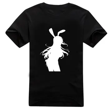  Nové Anime Seishun Buta Yarou wa Bunny Senpai č Yume wo Minai T-shirt Cosplay Sakurajima Mai Tričko Krátky Rukáv Tees