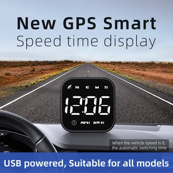  Nové G4s HUD Auta GPS Head-Up Displej S Rýchlomer Rozvrh Rýchlosť Alarm Auto Auto Elektronické Príslušenstvo sa Hodí pre Všetky Autá