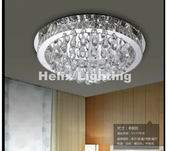  Nový Príchod Luxusné Moderné LED Crystal Stropné Lampy, Obývacia Izba Priemer Kola AC Crystal Osvetlenie Zariadenie Zaručené 100%