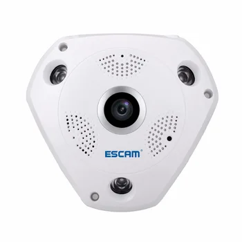  Nočné videnie ESCAM QP180 3d vr bezdrôtový p2p wifi ip bezpečnostné kamery úrad pre dohľad podpora sd card,