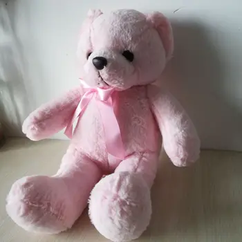  O 30 cm Ružový Medvedík Plyšové Hračky Roztomilý medveď Mäkká bábika Baby Hračky darček k narodeninám h2521
