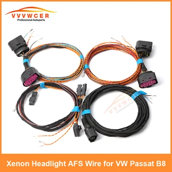  OEM Xenónových Svetlometov Automatické vyrovnávanie Rozsah Svetlometu Sústruženie AFS Kábel Drôt pre Volkswagen Passat B8