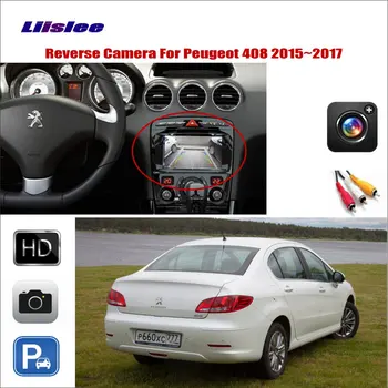  Pre Peugeot 408 2015 2016 2017 Auto Reverse parkovacia Kamera Kompatibilné Originálne Obrazovke RCA Adaptér Konektor HD CCD SONY KAMERU