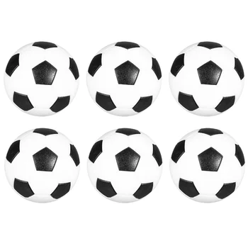  Soccertable Foosballtabletop Mini Úradný Nahradenie Foosballswhite Hry Black Foosebsllball Footballs Náhrada Turnaj