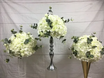  SPR 10pcs/veľa doprava Zadarmo! svadobné cesty vedú umelý kvet gule svadobný stôl kvety vrchol kvet loptu dekorácie