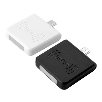  Telefón RFID Reader MINI Prenosné 125kHz Micro USB, Android OTG Rozhranie Riadenie Prístupu Inteligentných RFID ID Card Reader