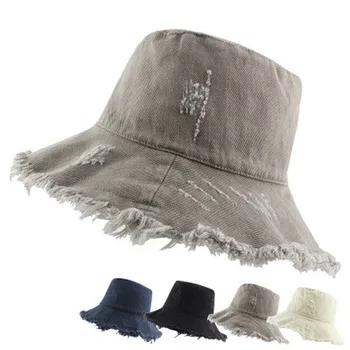  Vedierko Hat dámske Letné Jednoduché, Bežné Vedierko Hat Klobúk Skladacia Umývanie Handričkou Spp