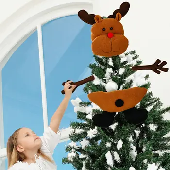  Veľká Veľkosť Vianočný Stromček Bábika Hugger Claus Snehuliak Elk Bábika Roztomilý Vianočný Strom Dekorácie, Darčeky Veselé Vianoce Strany Home Decor