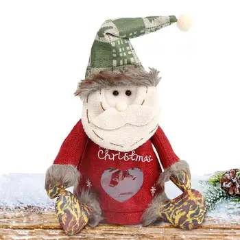  Vianočné Cukrovinky Tašky Na Zips Dizajn Vianočný Liečbu Tašky Cute Santa Claus Elk Štýly Candy Bag Pre Vianočné Darčeky Strany