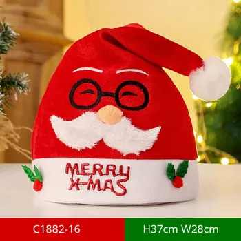  Vianočné Hat Keep Warm Red 2022 Nové