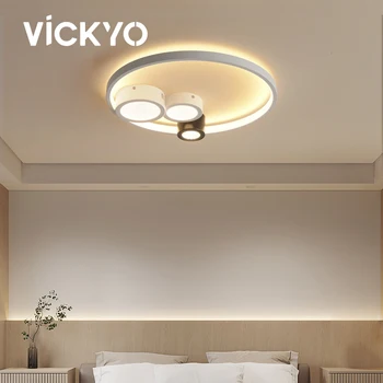  VICKYO Moderné Spálne LED Stropné svietidlo Jednoduché Uličkou Lampa Villa Obývacia Izba Luster Šatňa Lampa Hotel Vnútorné Stropné Svetlá