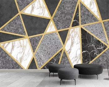  Vlastné tapetu 3d photo nástenná maľba abstraktné geometrické línie mramoru textúra gauč pozadí steny papiere domova 3d abstraktných de porovnanie