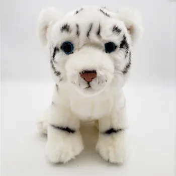  vysoká kvalita Nové Nádherné, Realistické simulácie Sibírsky tiger plyšové bábika zdobiť roztomilý Upokojujúci bábika narodeniny christmase darček
