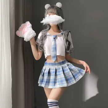  Študent JK Jednotné Kawaii Japonskom Štýle, Sladké Dievča Cosplay Školy Exotické Slúžka Kostýmy, Sexy spodná Bielizeň Pre Sex Oblečenie Oblečenie