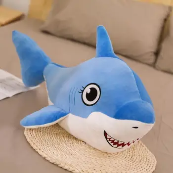  Žralok Plyšové Hračky Simulácia Plyšáka Shark Vankúš Tvorivé Zábavné Bábiky